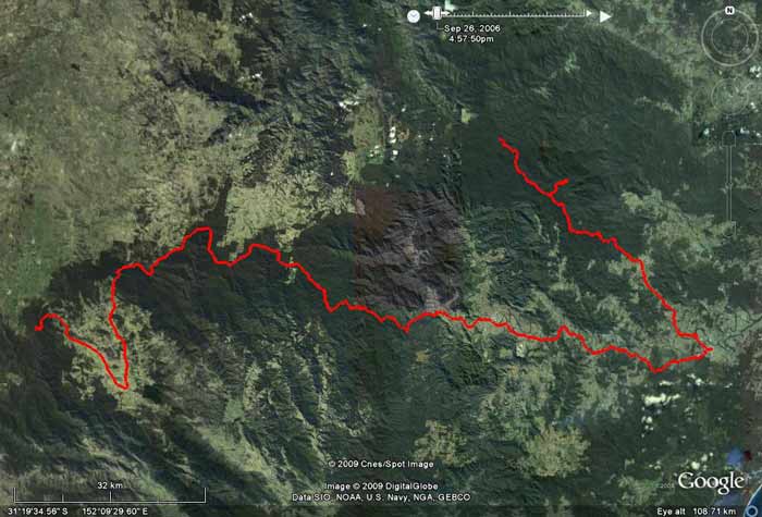 Nowendoc National Park to Werrikimbe National Park
