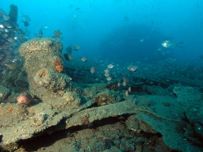 The hull of the Miller