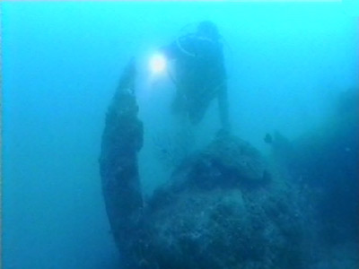 B-25 starboard engine