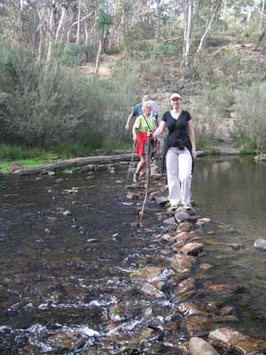 Crossing a Creek