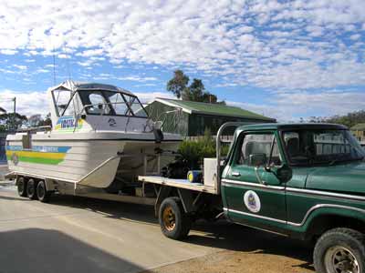 Bicheno Dive Boat
