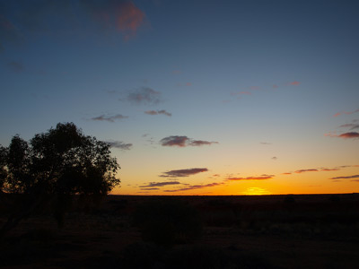 Creek near Coober Pedy
