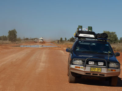 Road near Cooper Creek