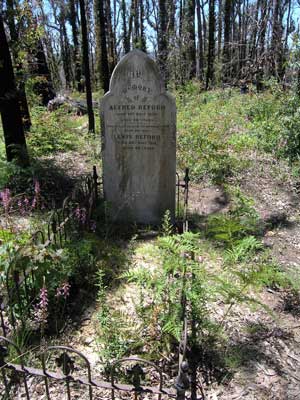 A grave at Grant