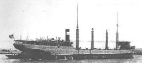 The ship as originally constructed