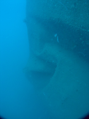 Damaged bow