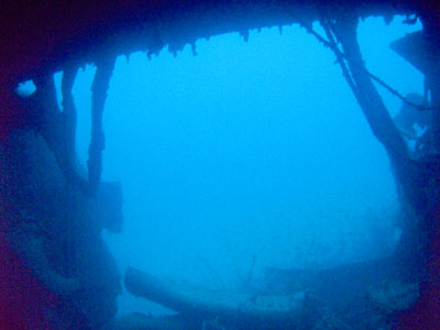 One of the holes
