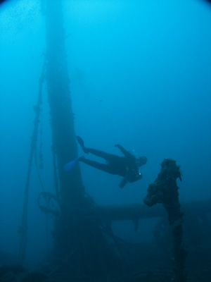 Forward mast
