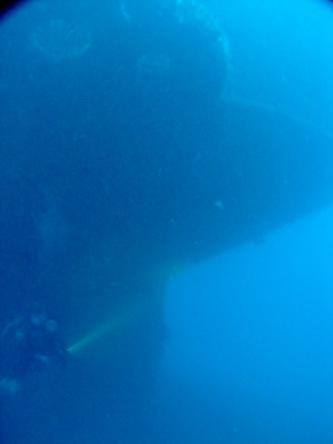 One of the holes