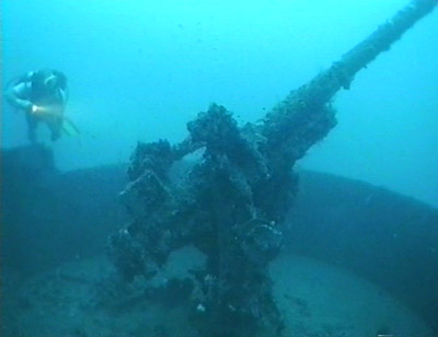 Stern gun