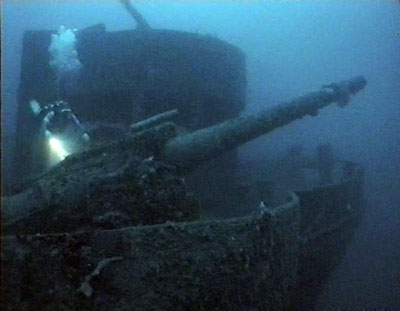 Stern gun