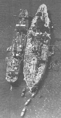Refuelling USS Texas