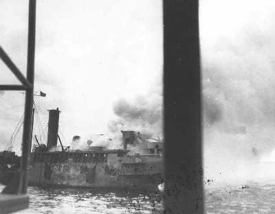 The stern of the Kanawha