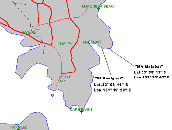 Map of Long Bay