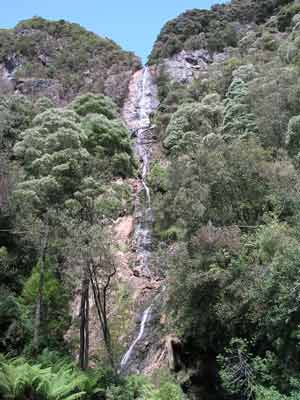 The track to Montezuma Falls
