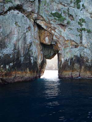 Northern Arch from the water