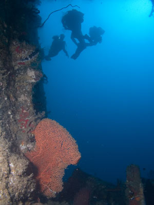 The entrance to Hold 2