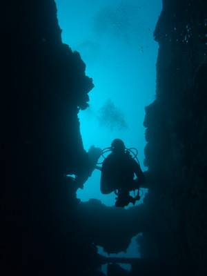 The entrance to Hold Four