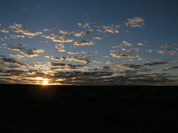 Rig Road Sunset