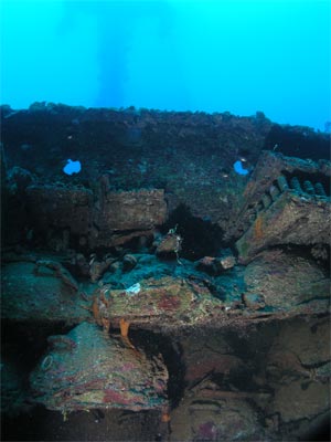 Beach mines in Hold One