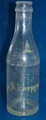 Schweppes Soft Drink Bottle