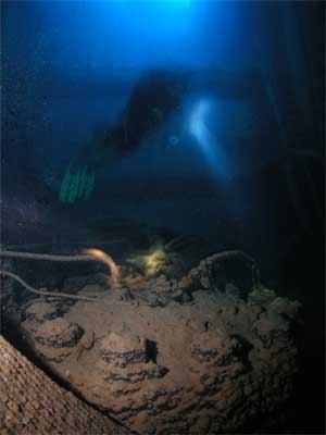 The Shinkoku Maru Engine Room