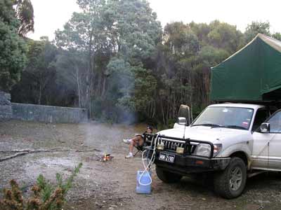 Spray Tunnel Camp Site