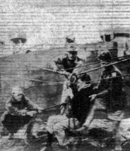 Close up of rescue