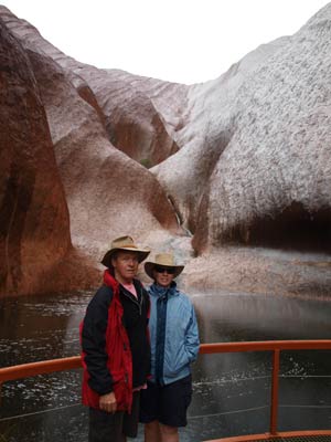 Uluru in the wet