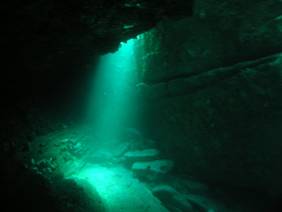 A cave