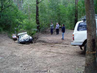 Getting pulled out of Yarramunmun Creek