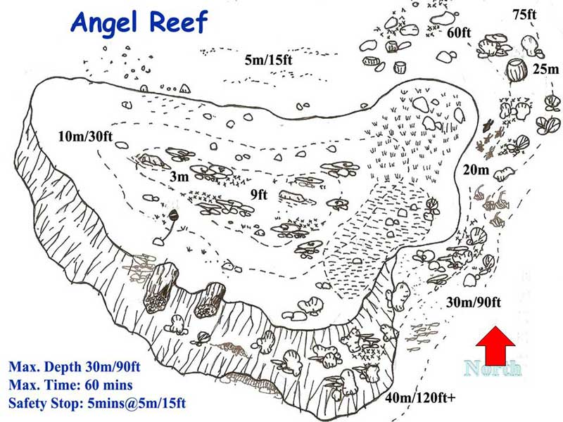 Dive Site Map