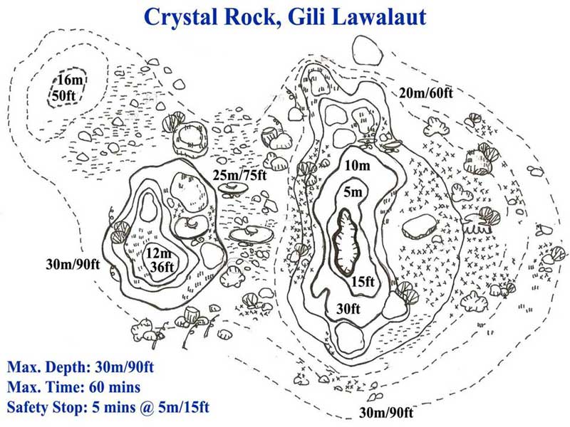 Dive Site Map
