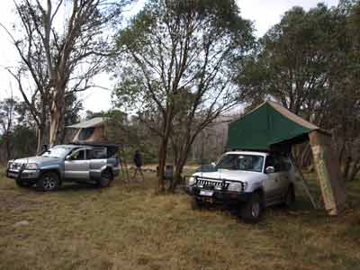 Davies Plain Hut Camp Site
