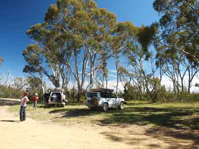 McFarlane Saddle Camping Area