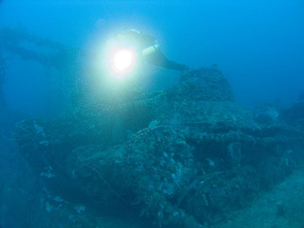 Starboard tank