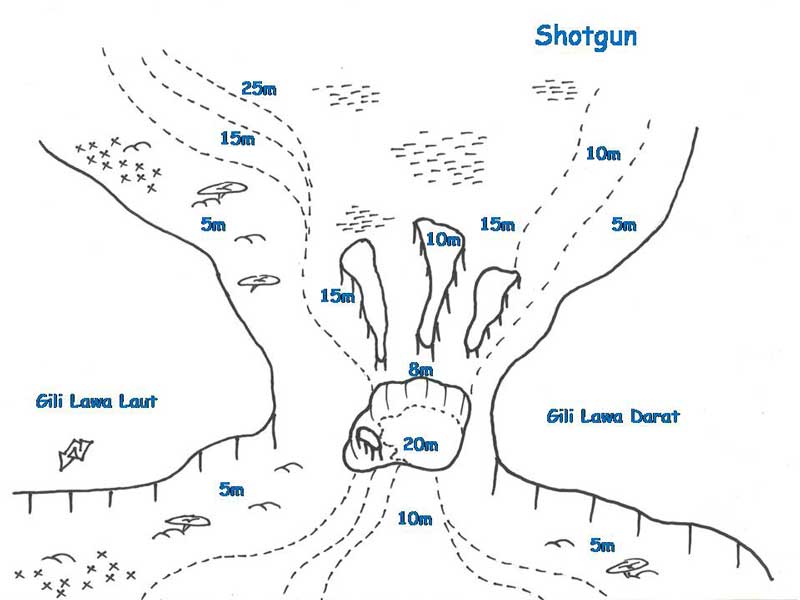Dive Site Map