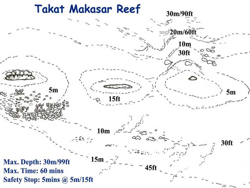 Dive Site Map