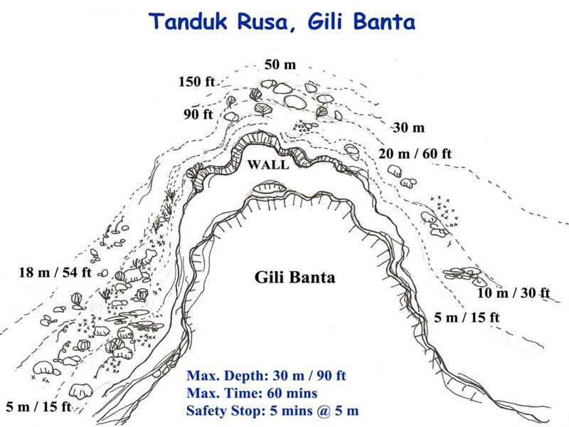 Dive Site Map 