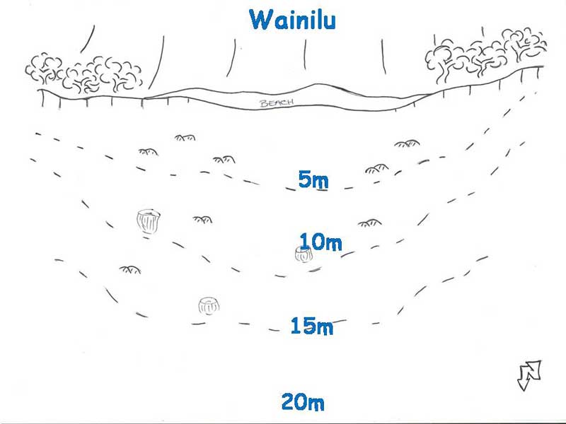 Dive Site Map 