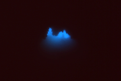 The cave entrance