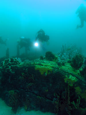 SS Oakland boiler