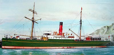 SS Tekapo at Port Chalmers