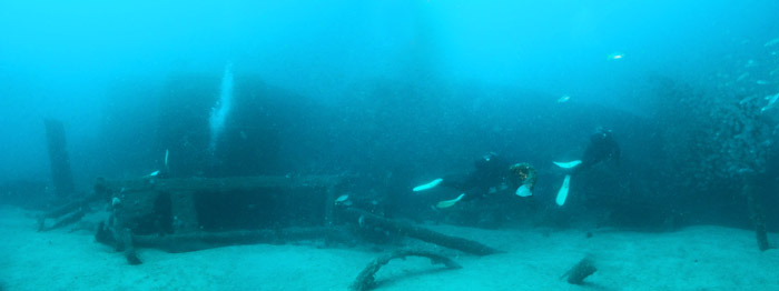 The stern section