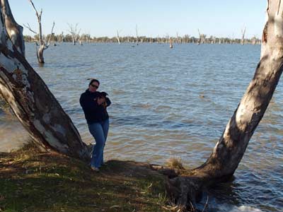 Kelly at Lake Mulwala